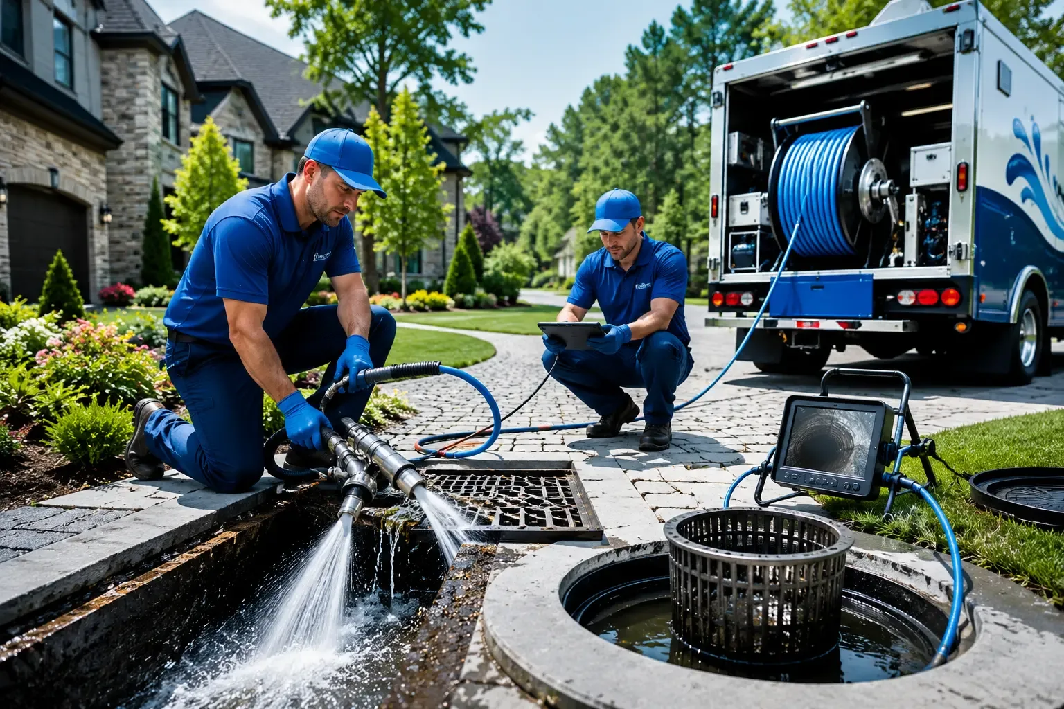 Local outdoor drain cleaning professionals in Jay, ME